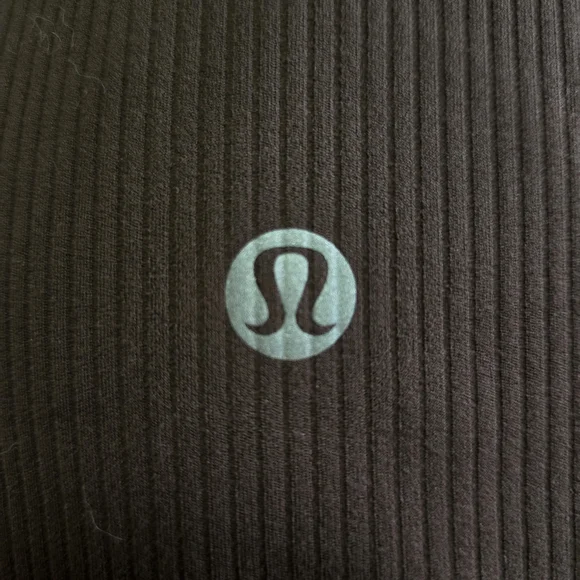 Lululemon Align High-Rise Ribbed Brown Mini-Flare Pant Regular - Picture 3 of 4